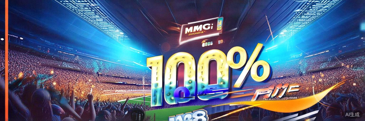 Banner promo welcome bonus 100% untuk sportsbook M88 Indonesia