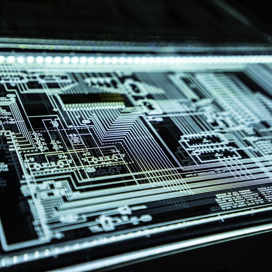 网络安全示意图，显示加密锁保护数字设备和网络连接